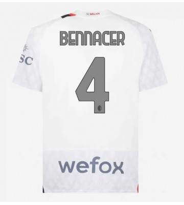AC Milan Ismael Bennacer #4 Bortatröja 2023-24 Kortärmad